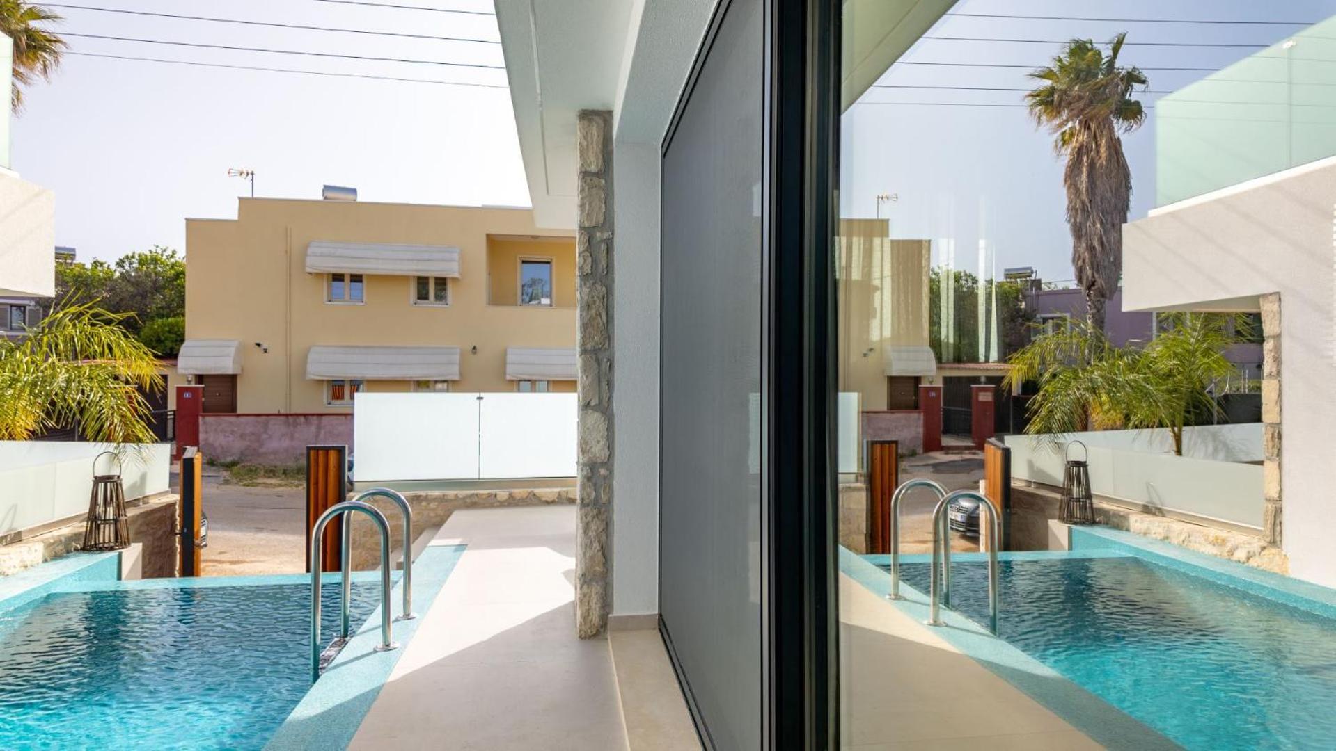 D Palm Premium Living - Kalathas, Chania 干尼亞 外观 照片