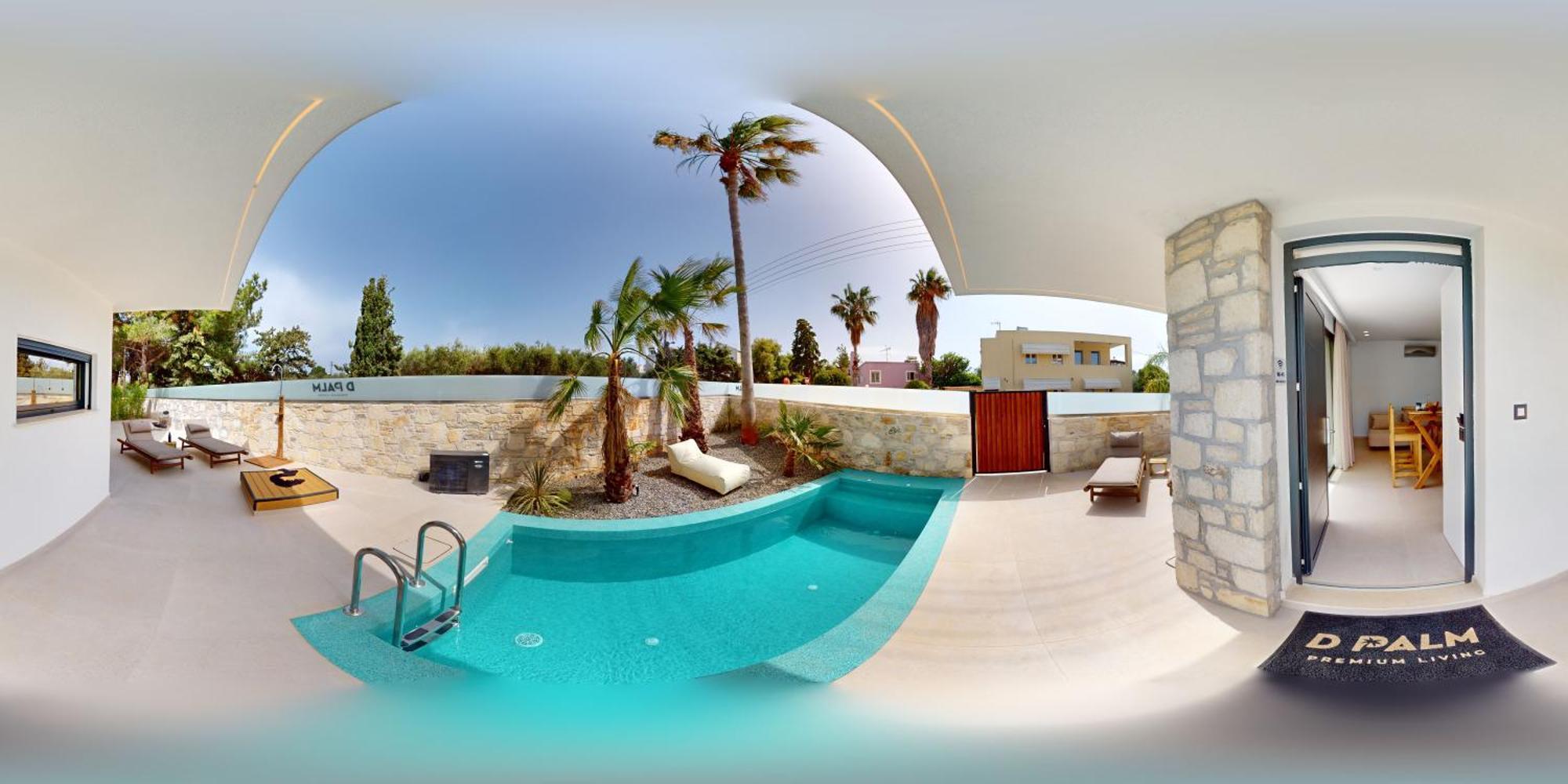 D Palm Premium Living - Kalathas, Chania 干尼亞 外观 照片